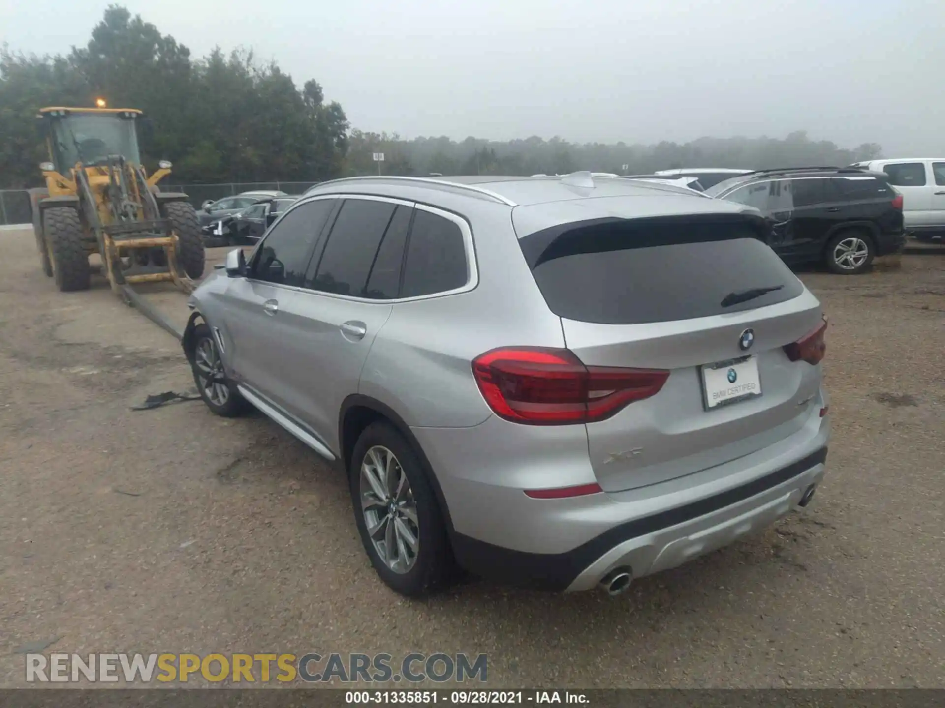 3 Photograph of a damaged car 5UXTR9C59KLE17604 BMW X3 2019