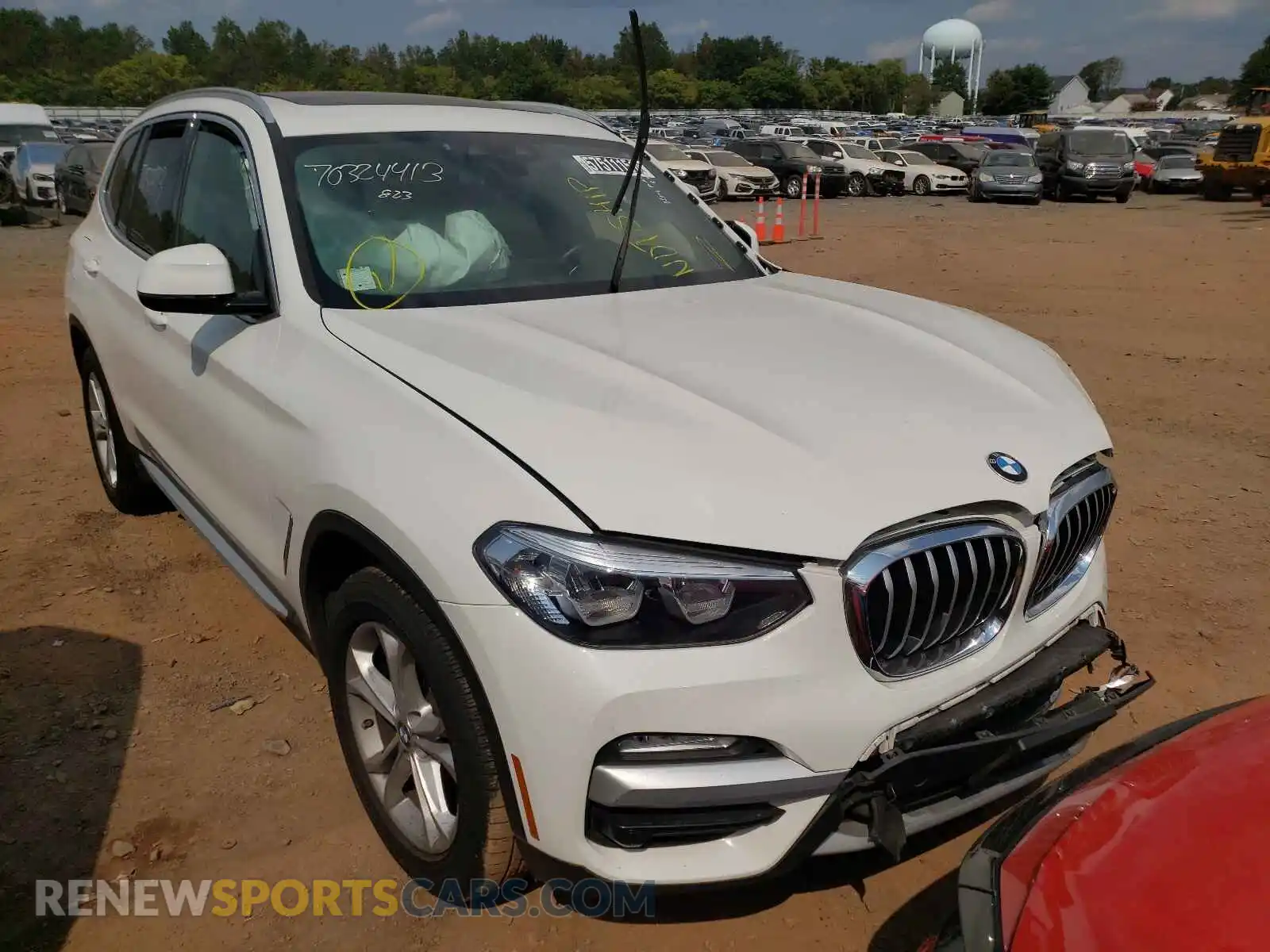 1 Photograph of a damaged car 5UXTR9C59KLE18705 BMW X3 2019