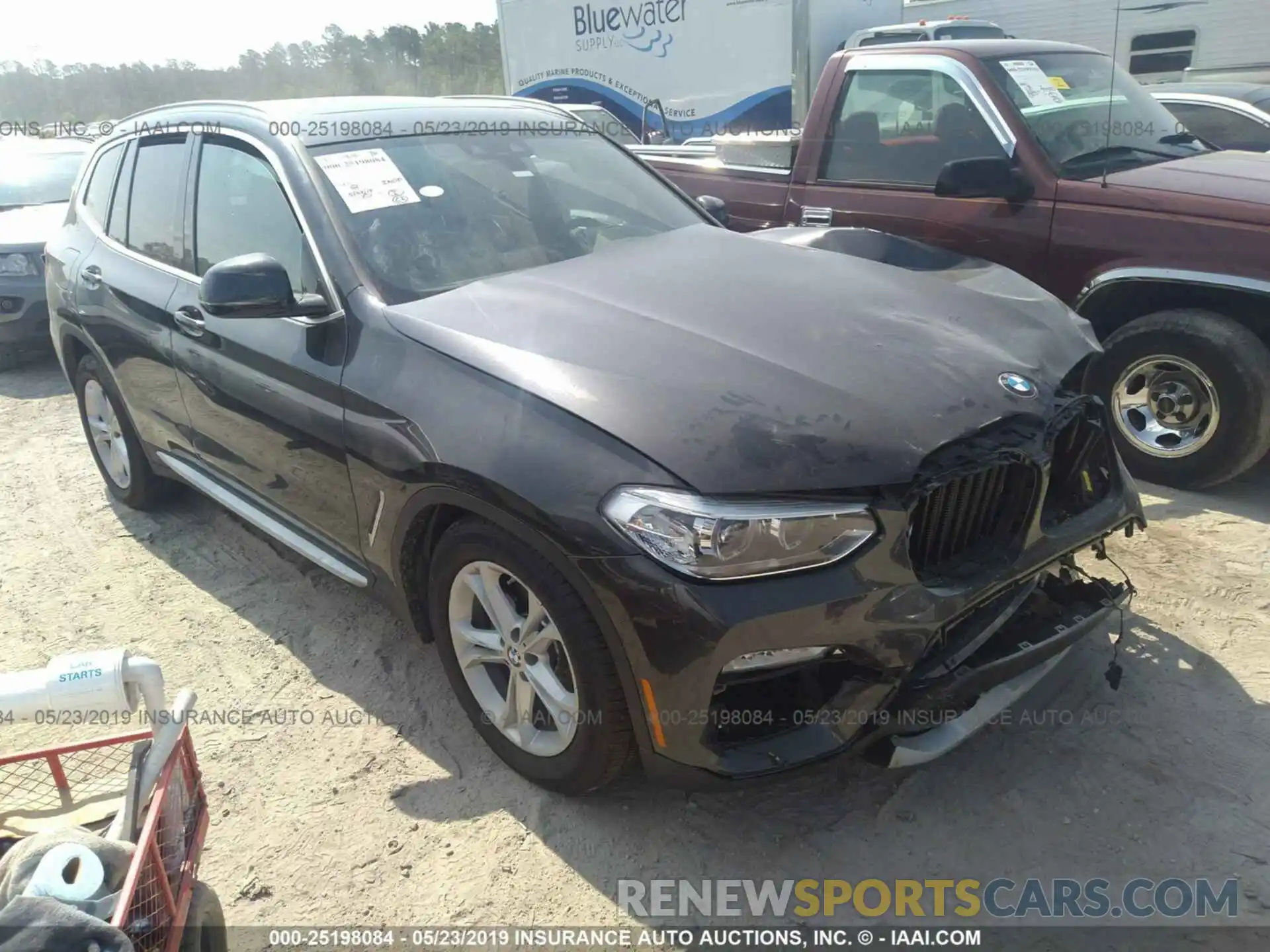 1 Photograph of a damaged car 5UXTR9C59KLP76738 BMW X3 2019