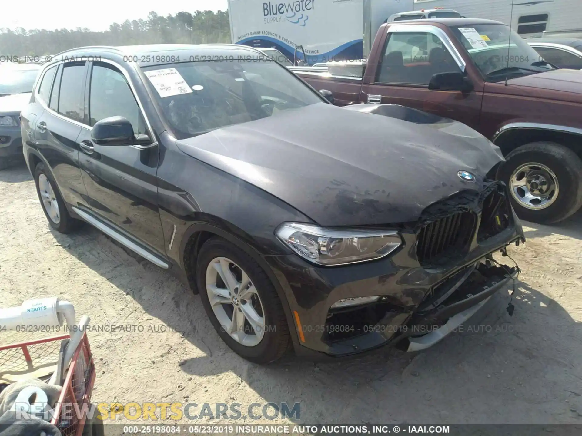 1 fotografías del automóvil dañado 5UXTR9C59KLP76738 BMW X3 2019
