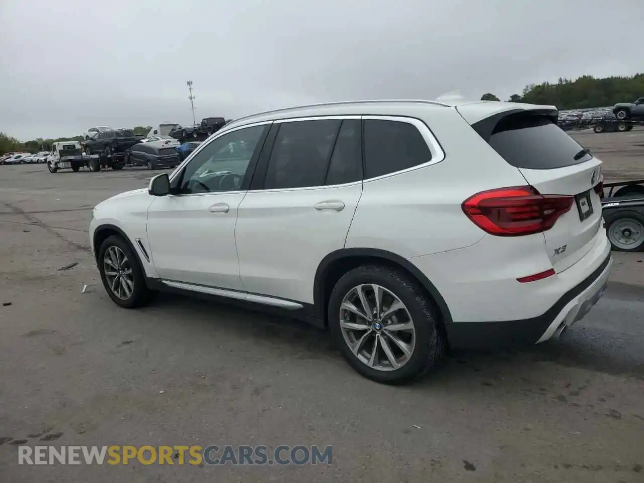 2 fotografías del automóvil dañado 5UXTR9C59KLP81728 BMW X3 2019