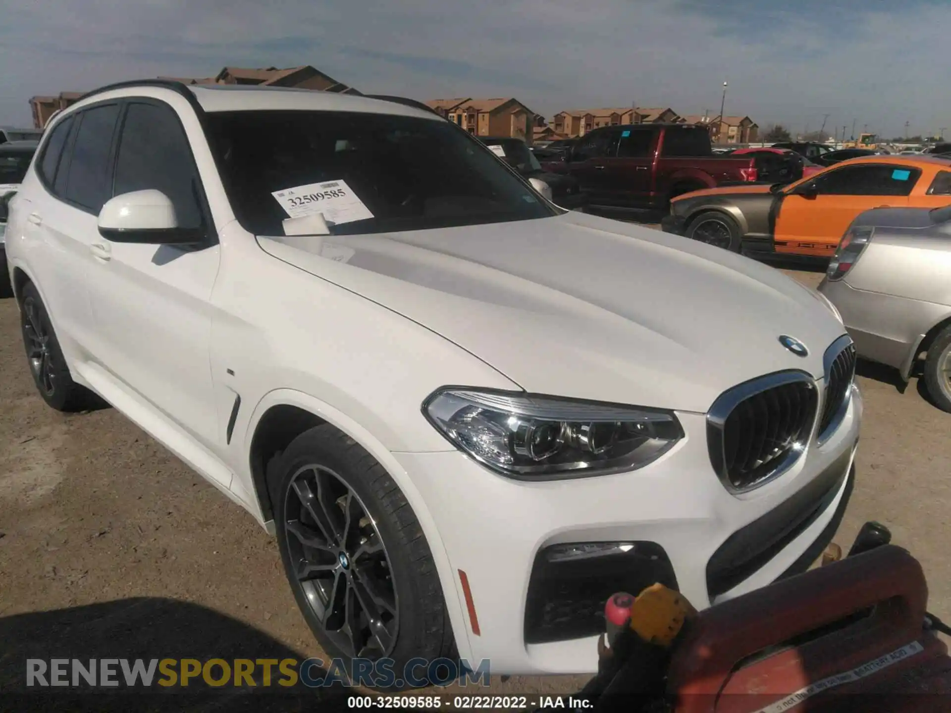 1 Photograph of a damaged car 5UXTR9C59KLP84810 BMW X3 2019