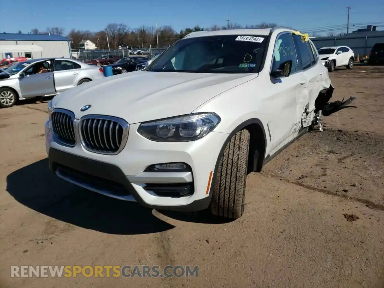 2 Photograph of a damaged car 5UXTR9C59KLP87822 BMW X3 2019