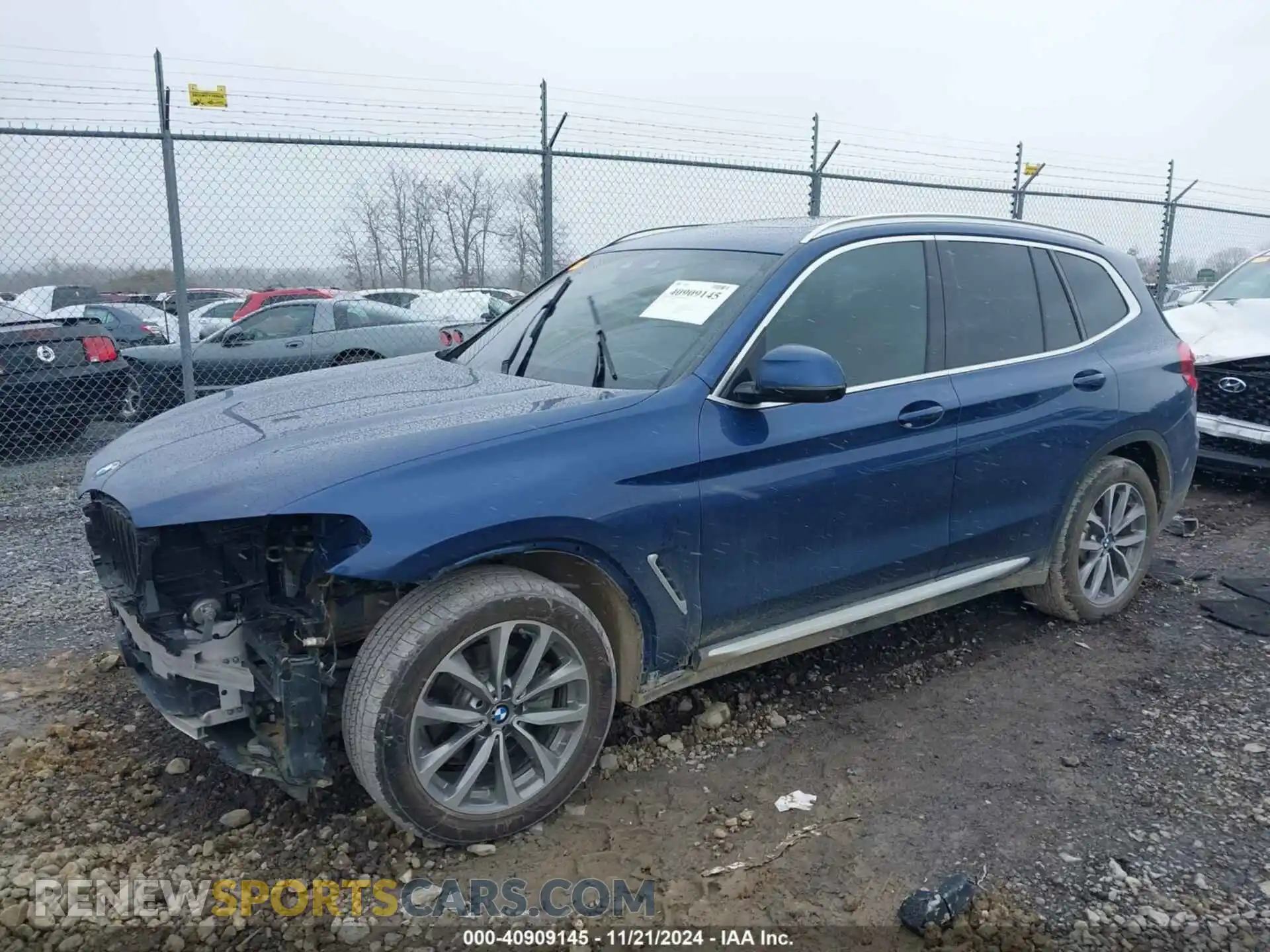 2 Photograph of a damaged car 5UXTR9C59KLP91708 BMW X3 2019