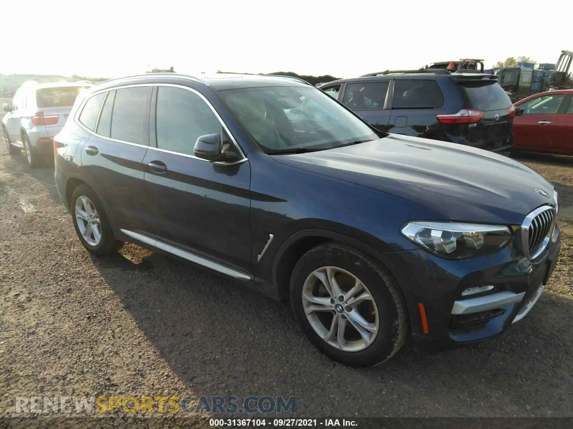 1 Photograph of a damaged car 5UXTR9C59KLP95077 BMW X3 2019