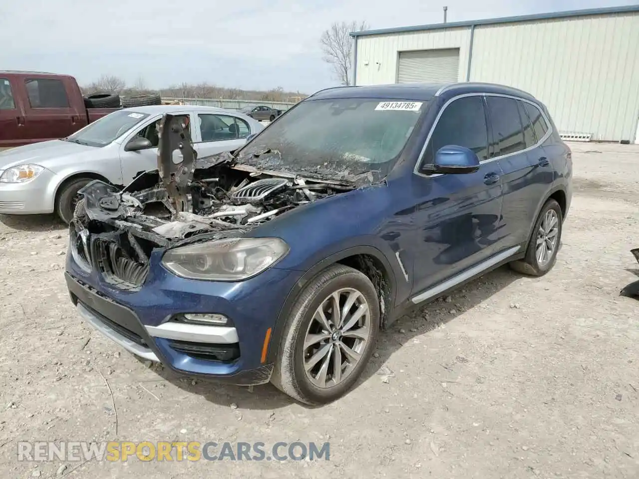 1 Photograph of a damaged car 5UXTR9C59KLR04363 BMW X3 2019