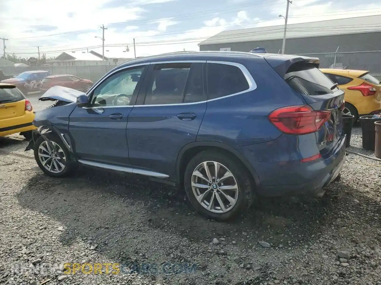 2 fotografías del automóvil dañado 5UXTR9C5XKLD93135 BMW X3 2019