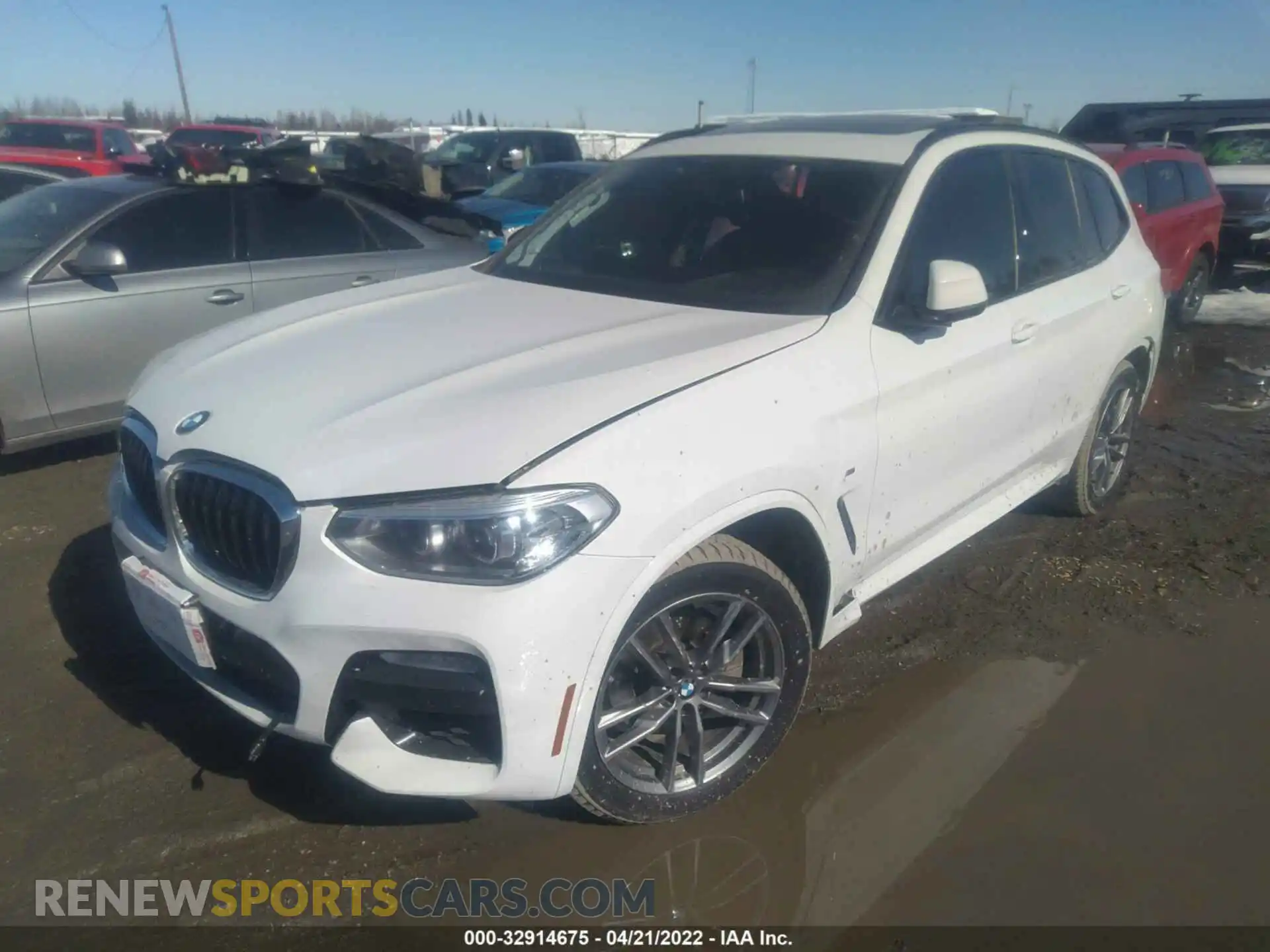 2 Photograph of a damaged car 5UXTR9C5XKLD94608 BMW X3 2019