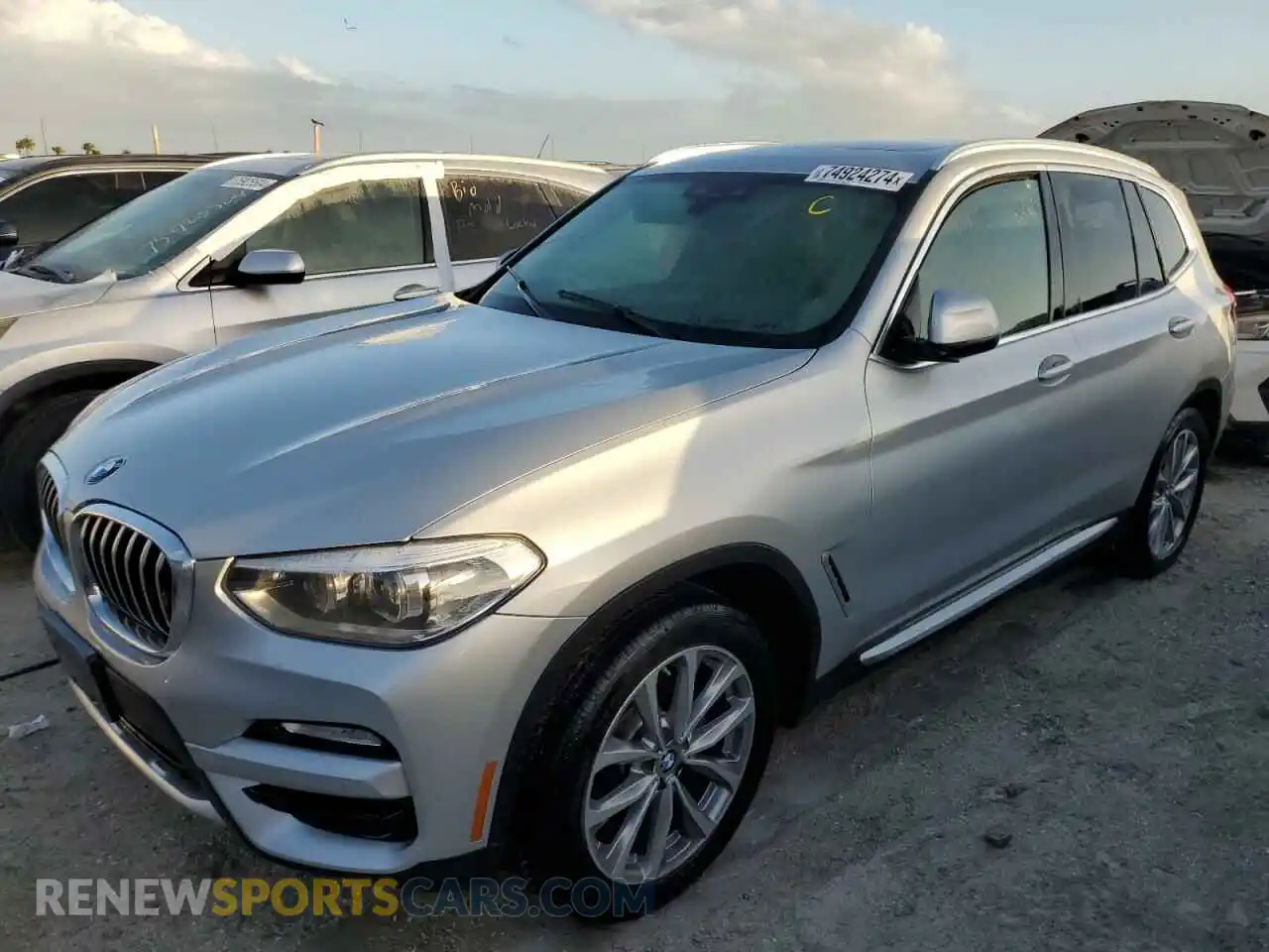 1 Photograph of a damaged car 5UXTR9C5XKLE15912 BMW X3 2019
