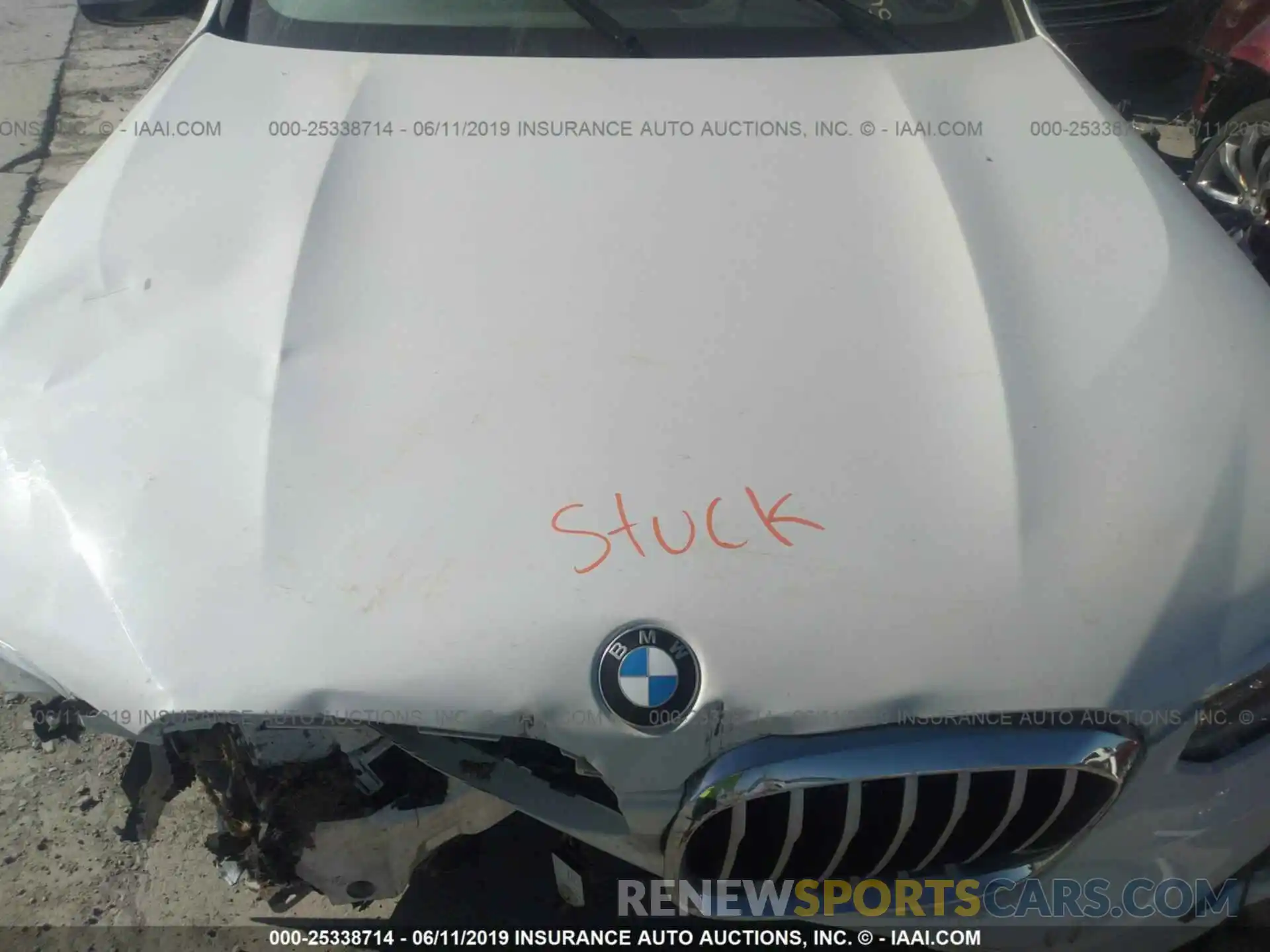 10 Photograph of a damaged car 5UXTR9C5XKLE16980 BMW X3 2019