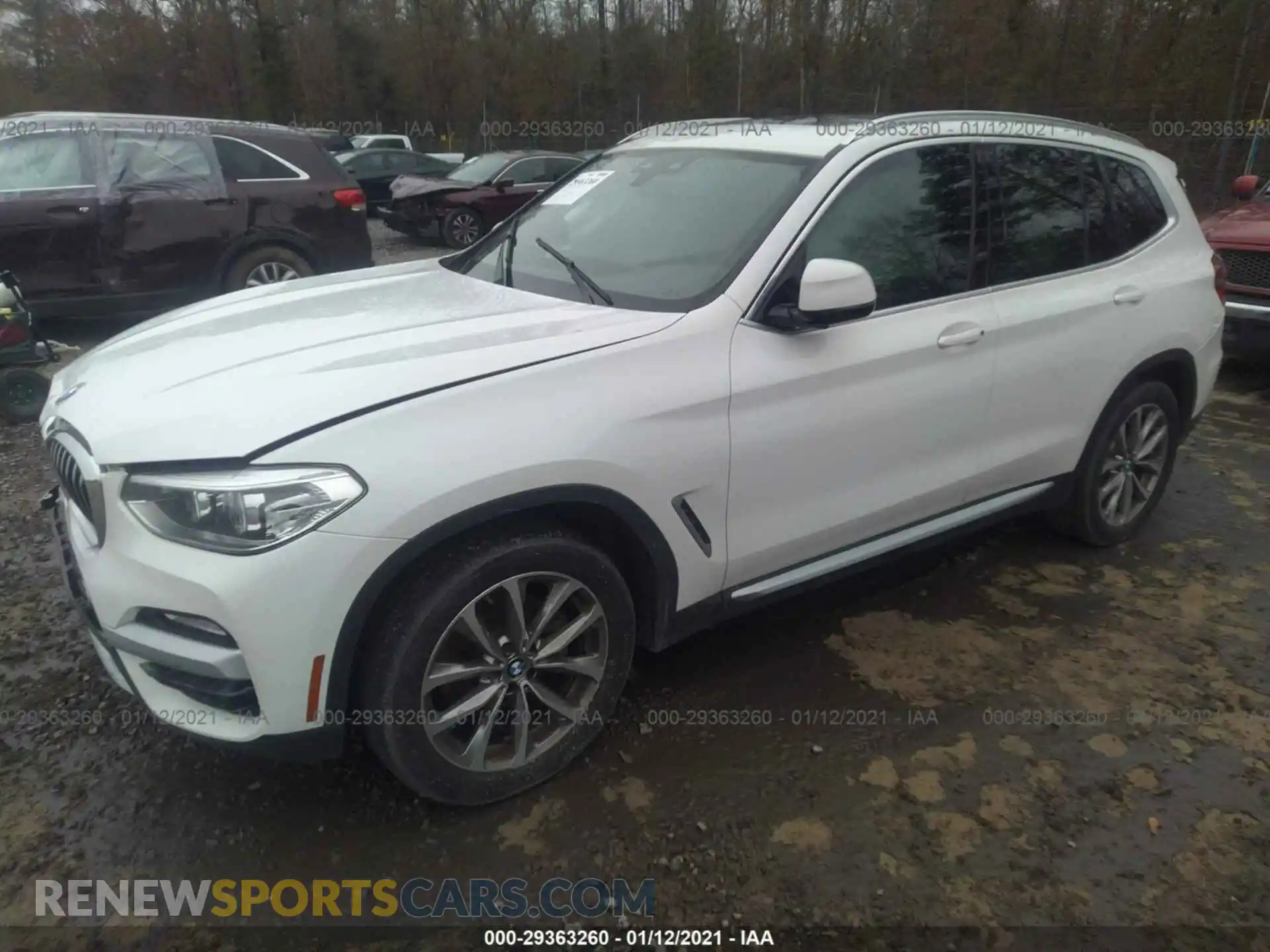 2 Photograph of a damaged car 5UXTR9C5XKLE17188 BMW X3 2019