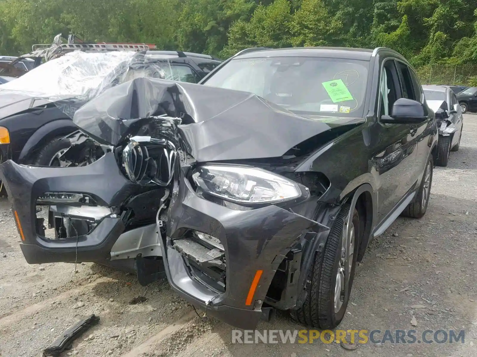 2 Photograph of a damaged car 5UXTR9C5XKLE21628 BMW X3 2019