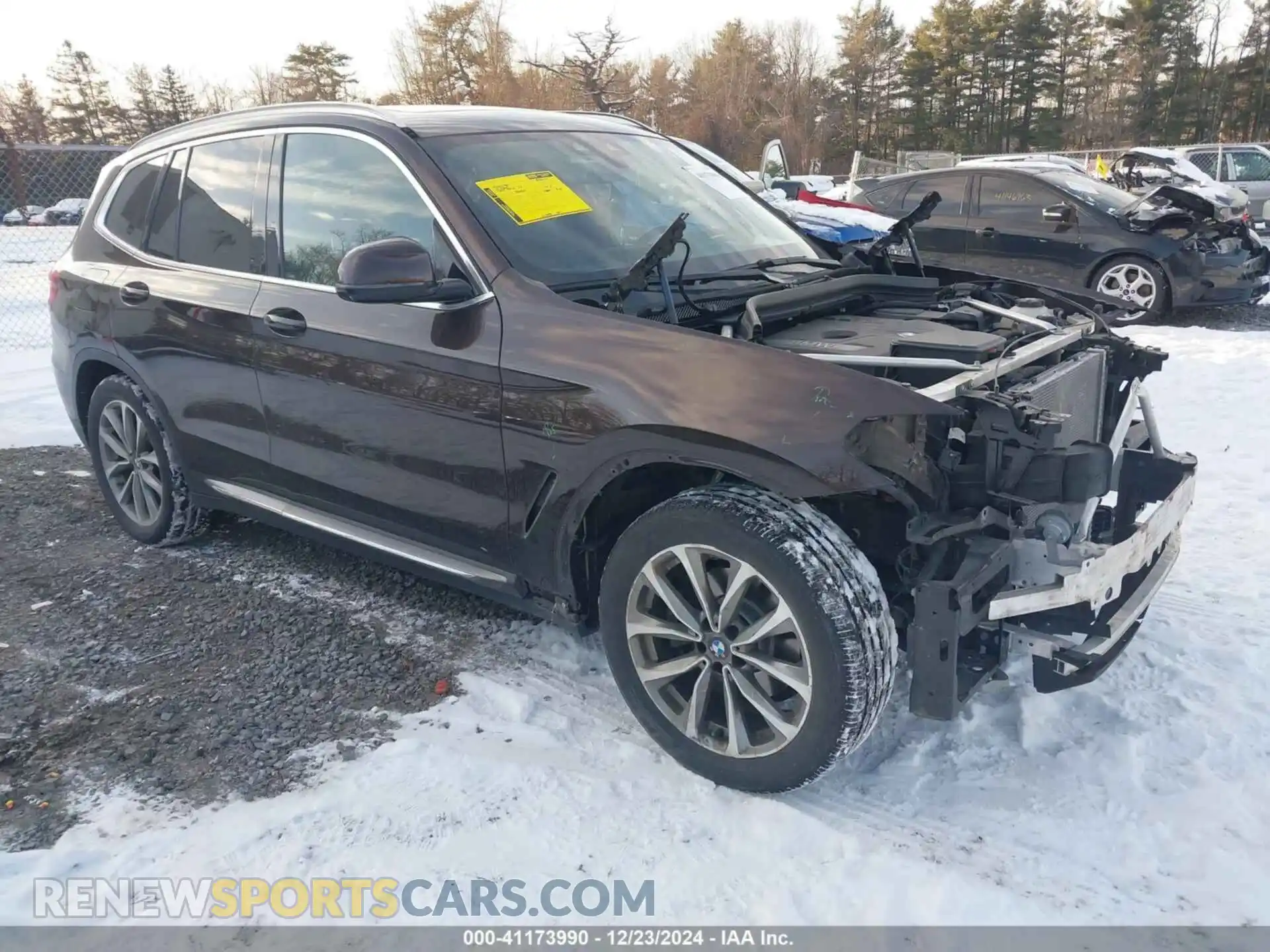 1 Photograph of a damaged car 5UXTR9C5XKLP76781 BMW X3 2019