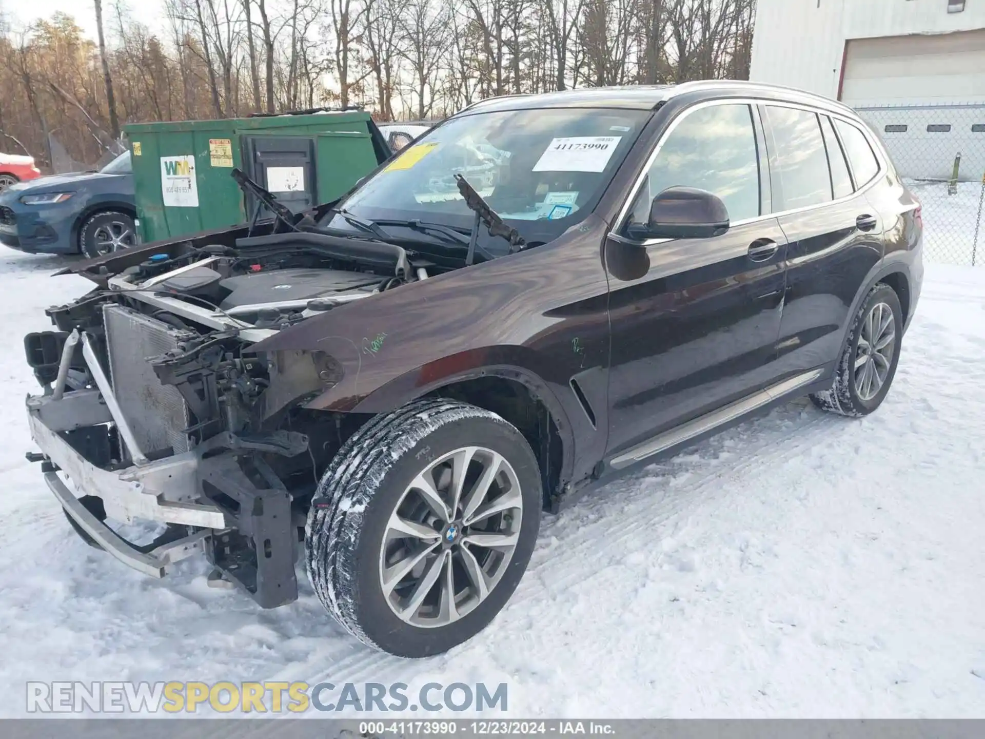 2 Photograph of a damaged car 5UXTR9C5XKLP76781 BMW X3 2019