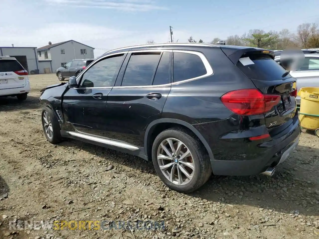 2 Photograph of a damaged car 5UXTR9C5XKLP84444 BMW X3 2019