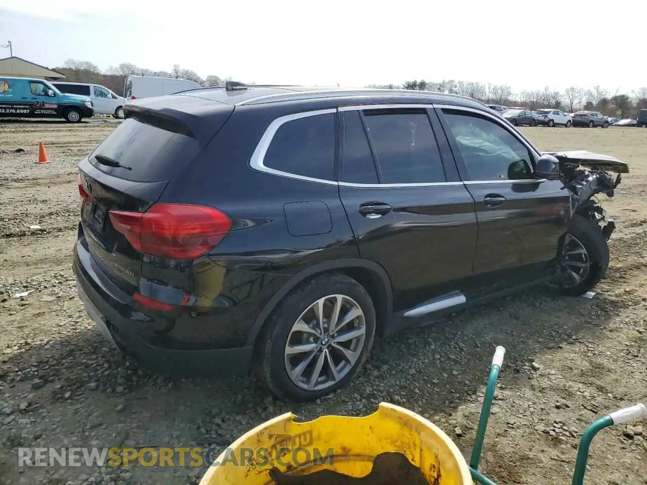 3 Photograph of a damaged car 5UXTR9C5XKLP84444 BMW X3 2019
