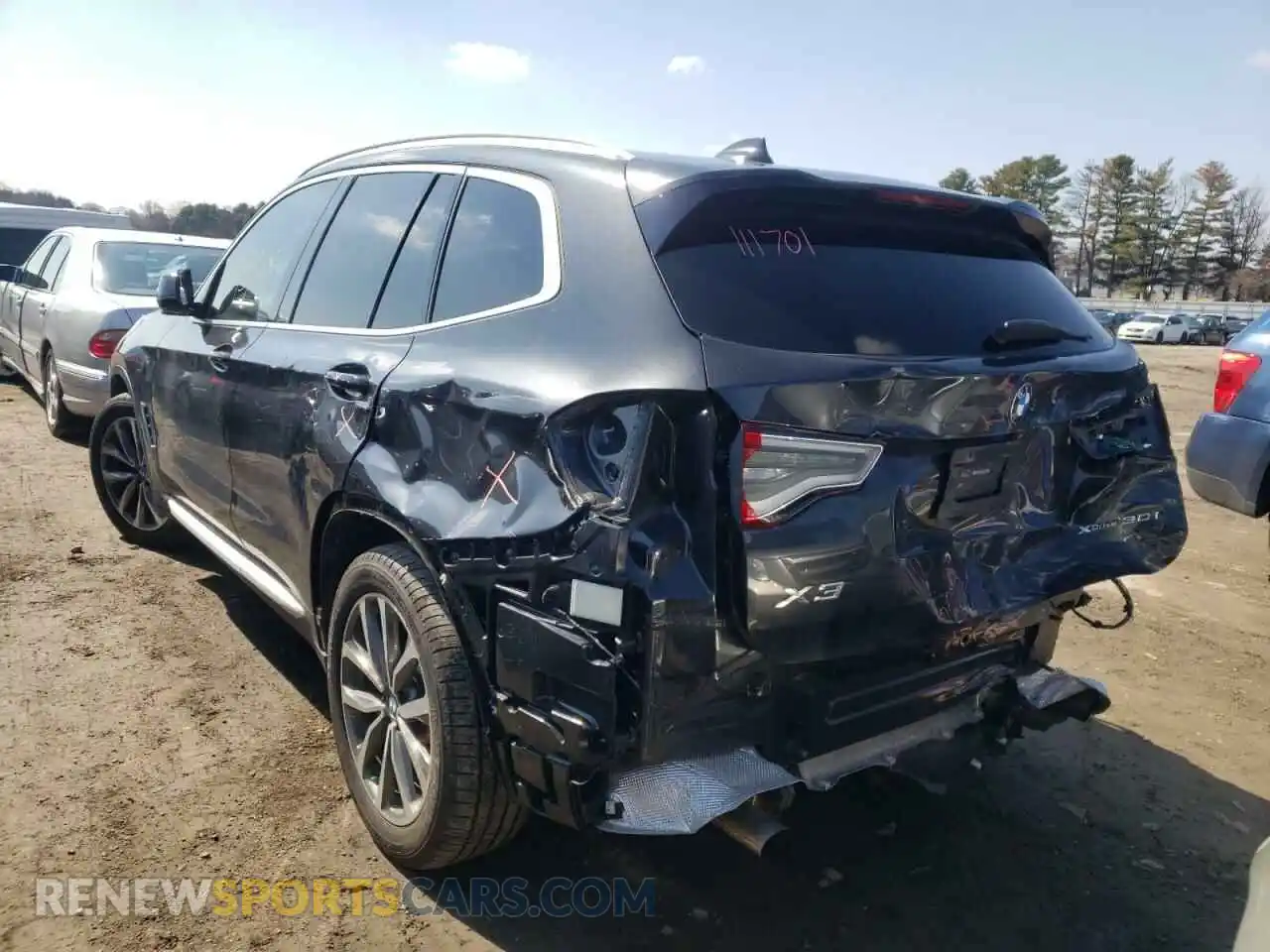 3 Photograph of a damaged car 5UXTR9C5XKLR03321 BMW X3 2019