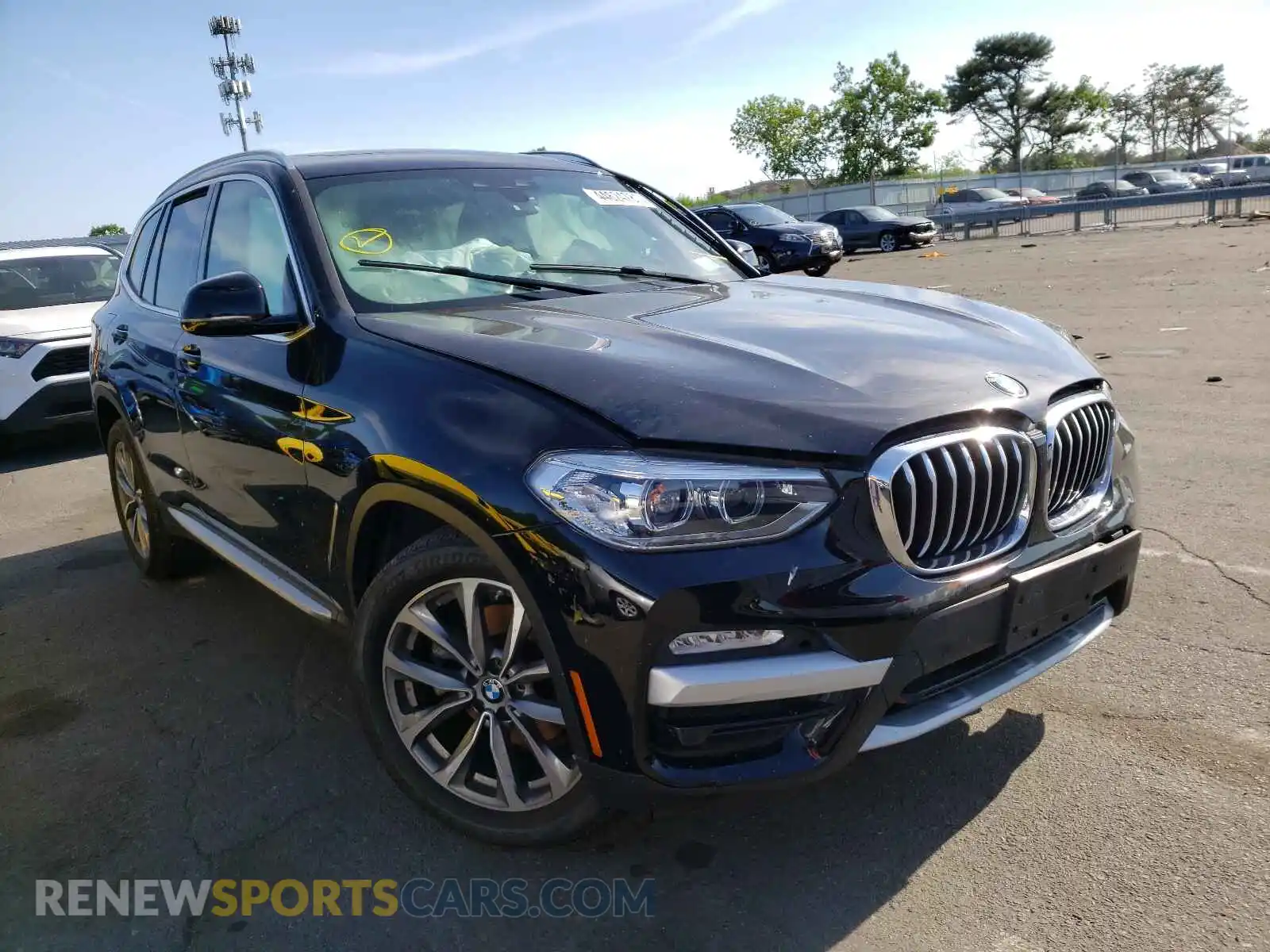 1 Photograph of a damaged car 5UXTR9C5XKLR03626 BMW X3 2019