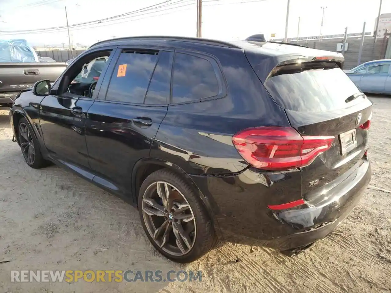 3 fotografías del automóvil dañado 5UXTS3C50K0Z03301 BMW X3 2019