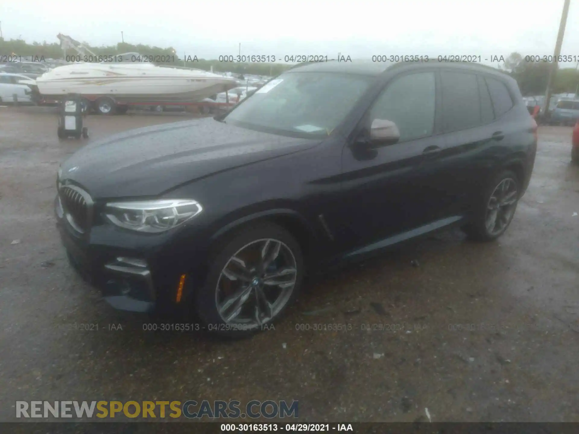 2 Photograph of a damaged car 5UXTS3C50K0Z05016 BMW X3 2019