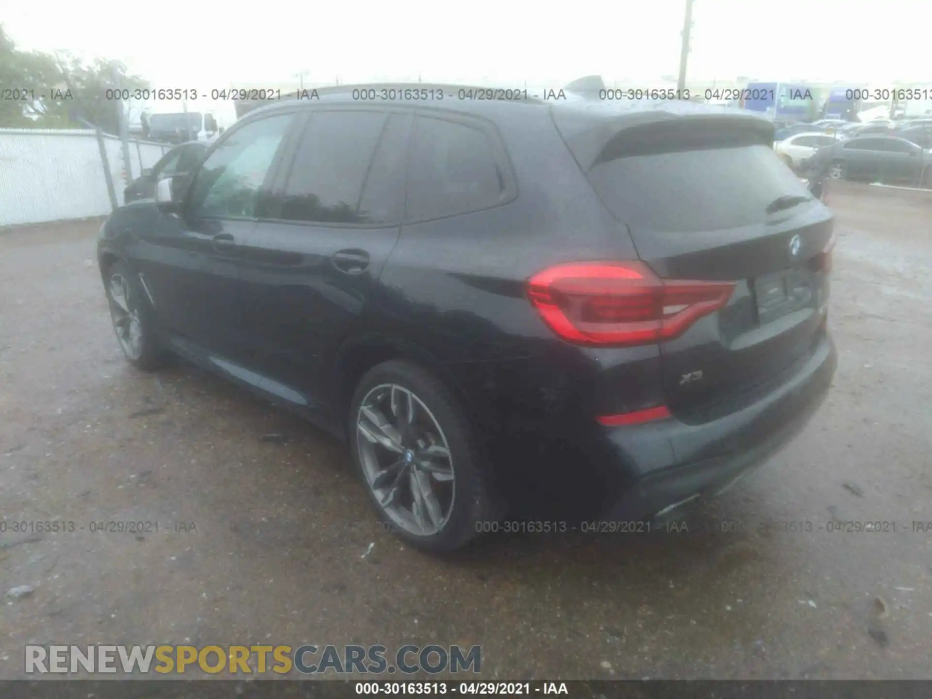 3 Photograph of a damaged car 5UXTS3C50K0Z05016 BMW X3 2019
