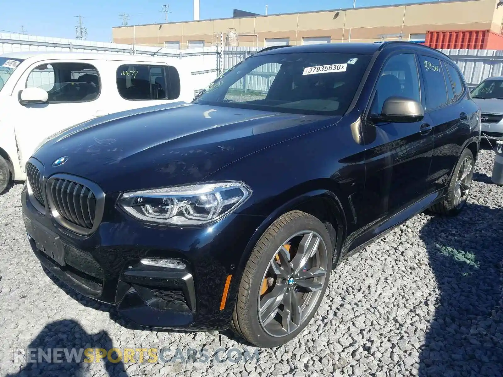 2 Photograph of a damaged car 5UXTS3C50K0Z07400 BMW X3 2019