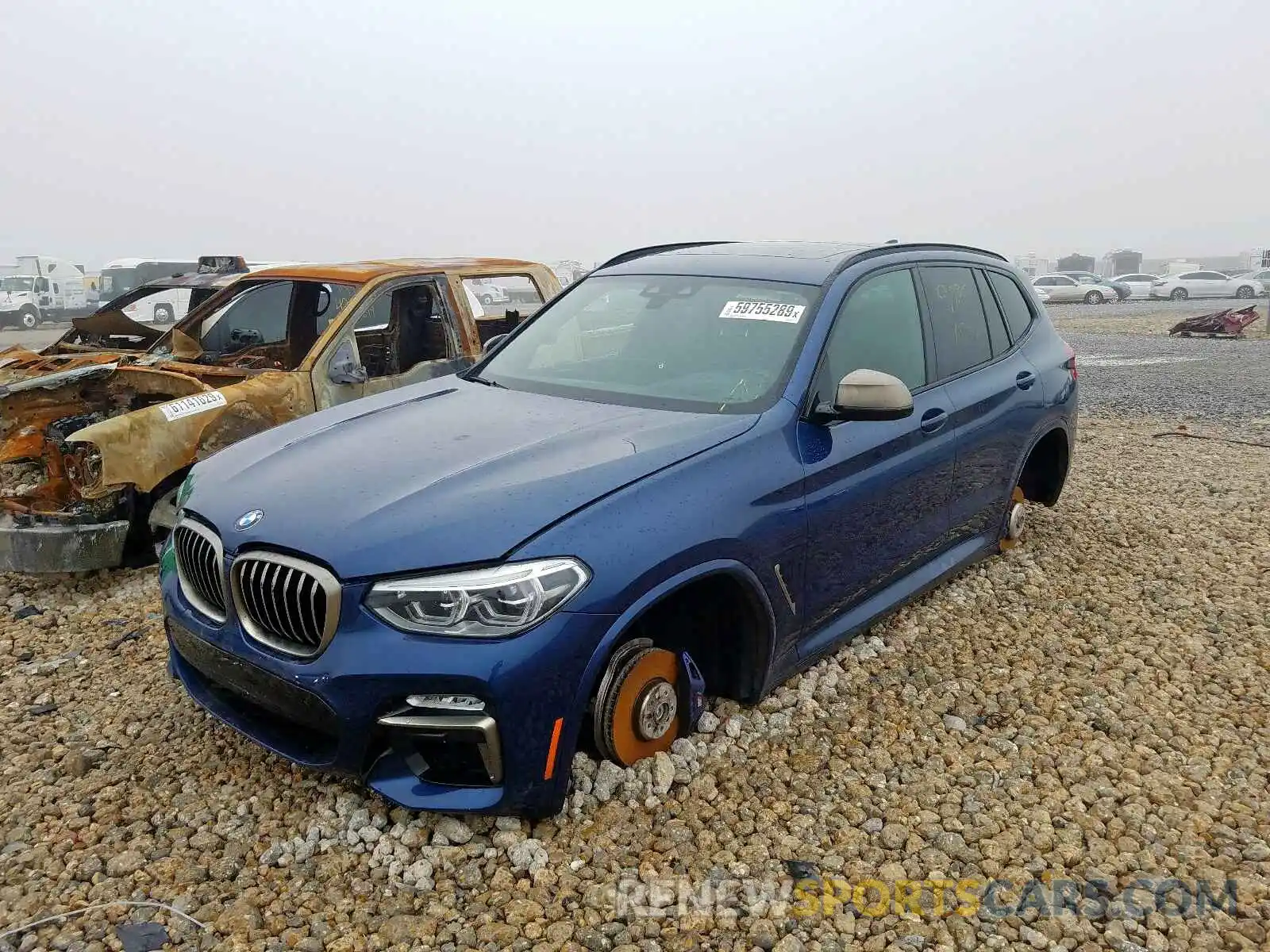 2 Фотография поврежденного автомобиля 5UXTS3C50K0Z07526 BMW X3 2019