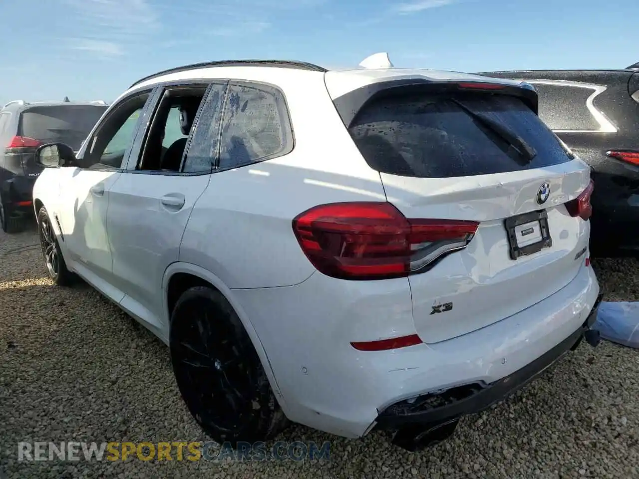 3 Photograph of a damaged car 5UXTS3C51K0Z09611 BMW X3 2019