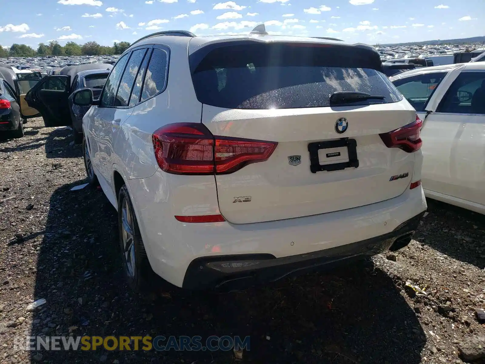 3 Photograph of a damaged car 5UXTS3C52K0Z06930 BMW X3 2019
