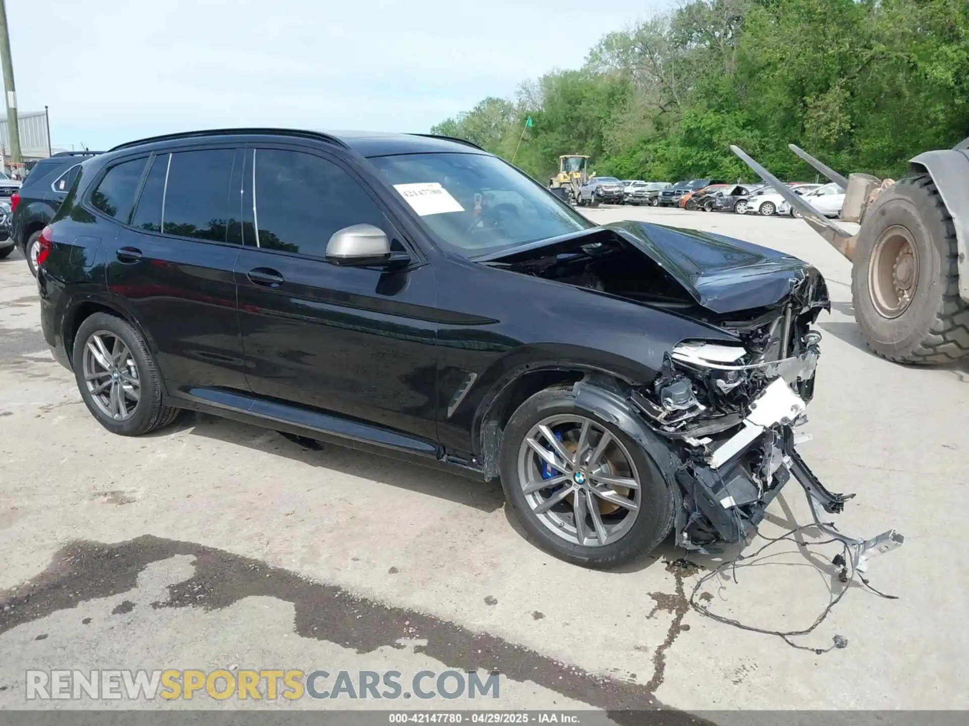 1 Photograph of a damaged car 5UXTS3C52K0Z07169 BMW X3 2019