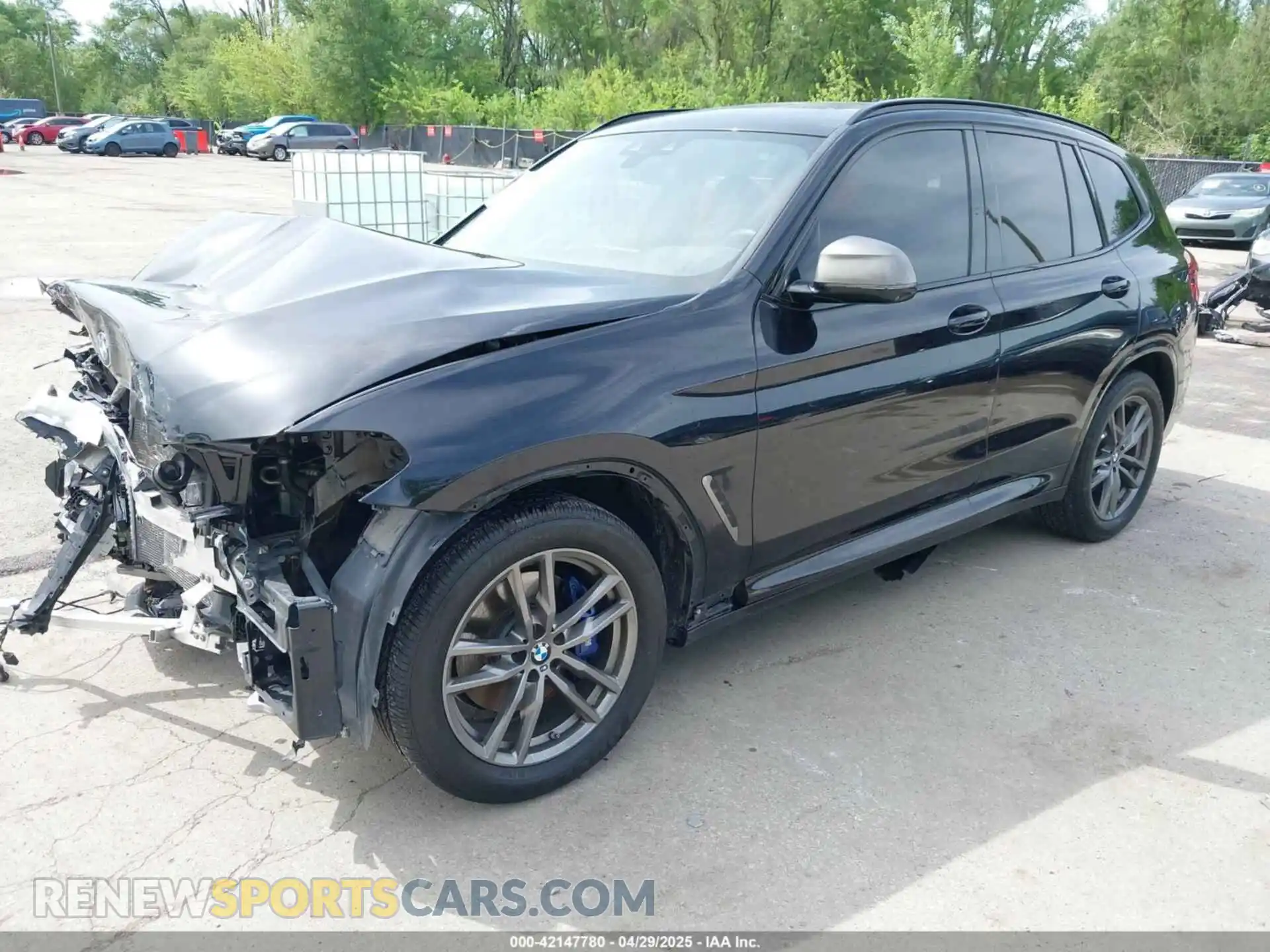 2 Photograph of a damaged car 5UXTS3C52K0Z07169 BMW X3 2019
