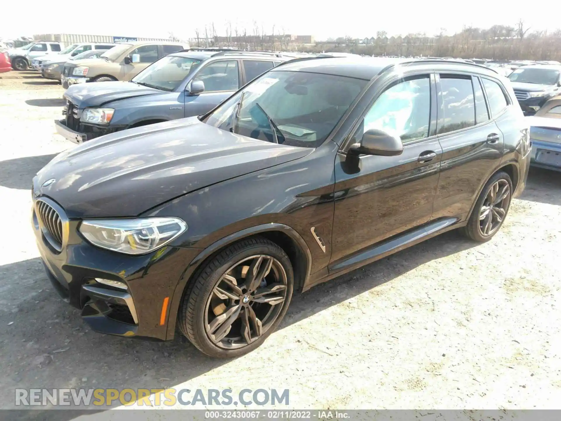 2 Photograph of a damaged car 5UXTS3C52K0Z09651 BMW X3 2019
