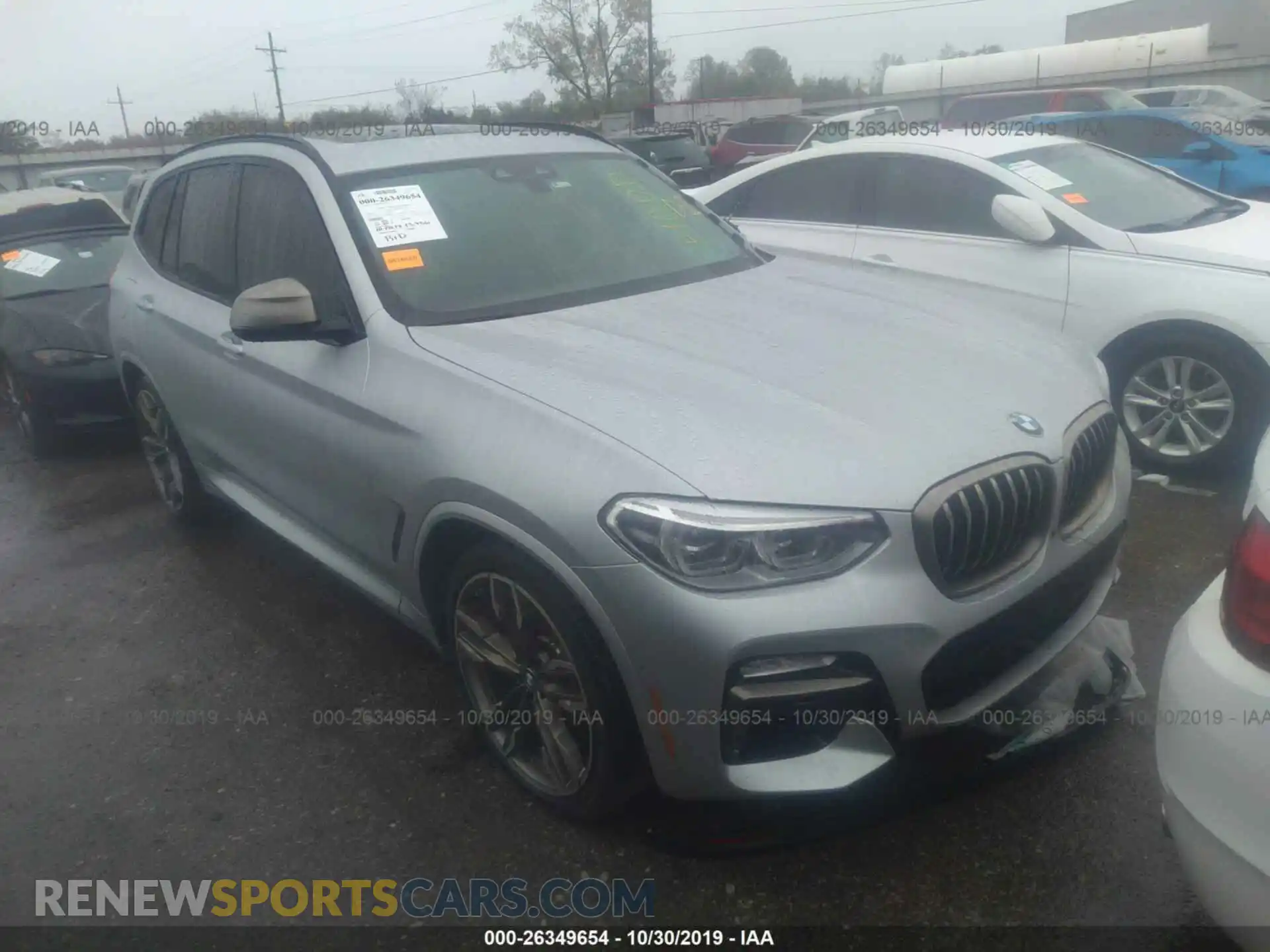 1 Photograph of a damaged car 5UXTS3C53K0Z02935 BMW X3 2019