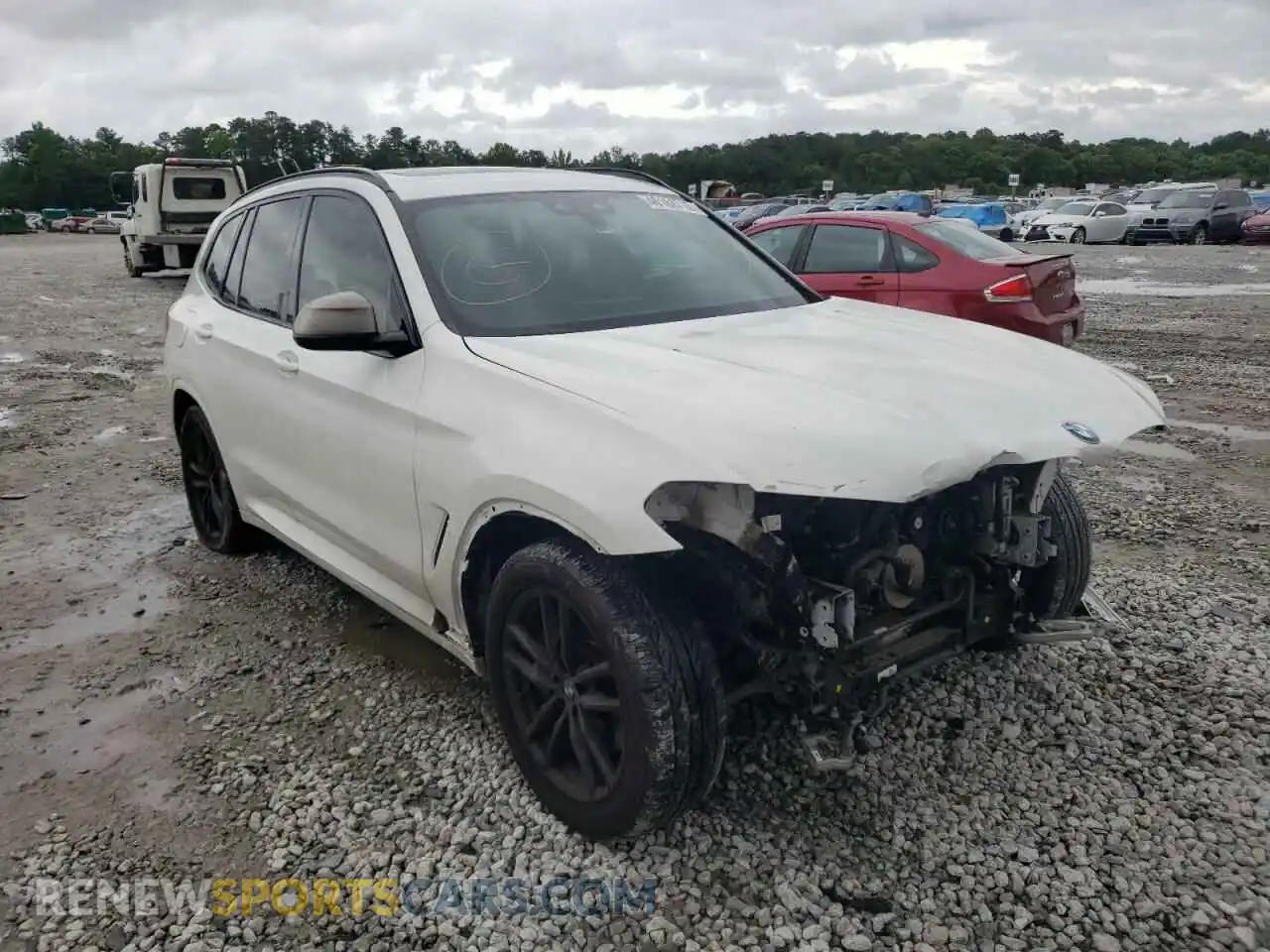1 fotografías del automóvil dañado 5UXTS3C53K0Z09111 BMW X3 2019