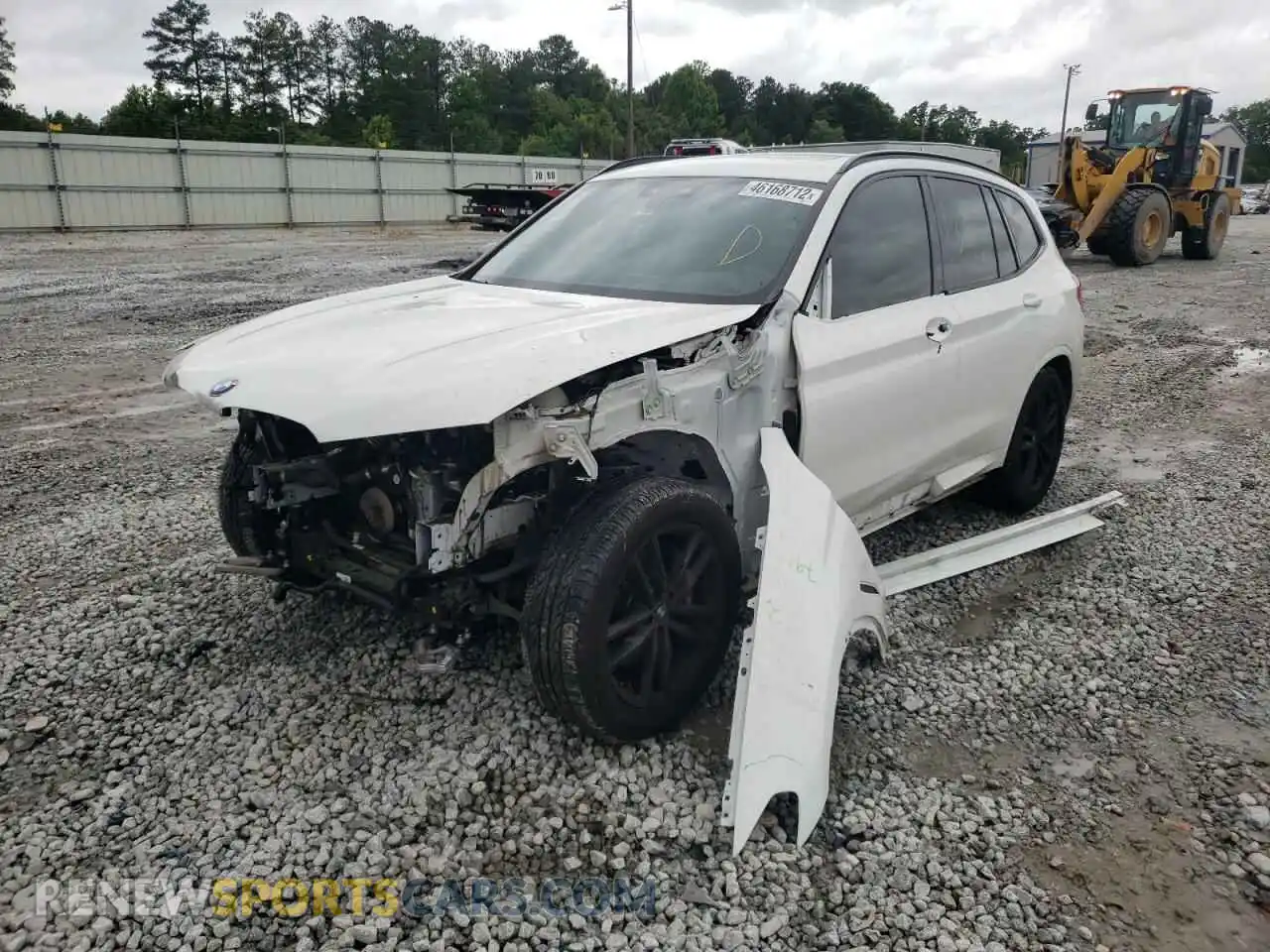 2 fotografías del automóvil dañado 5UXTS3C53K0Z09111 BMW X3 2019