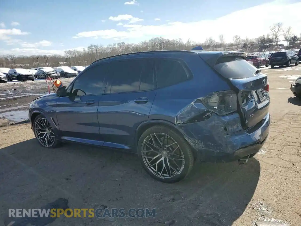 2 Photograph of a damaged car 5UXTS3C53KLR73700 BMW X3 2019