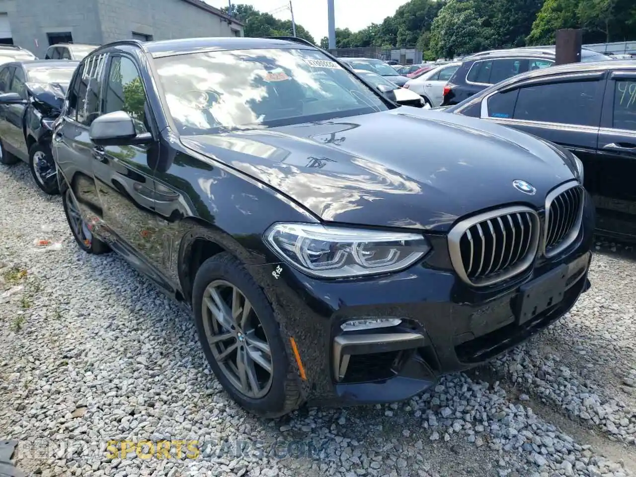 1 Photograph of a damaged car 5UXTS3C54K0Z03639 BMW X3 2019