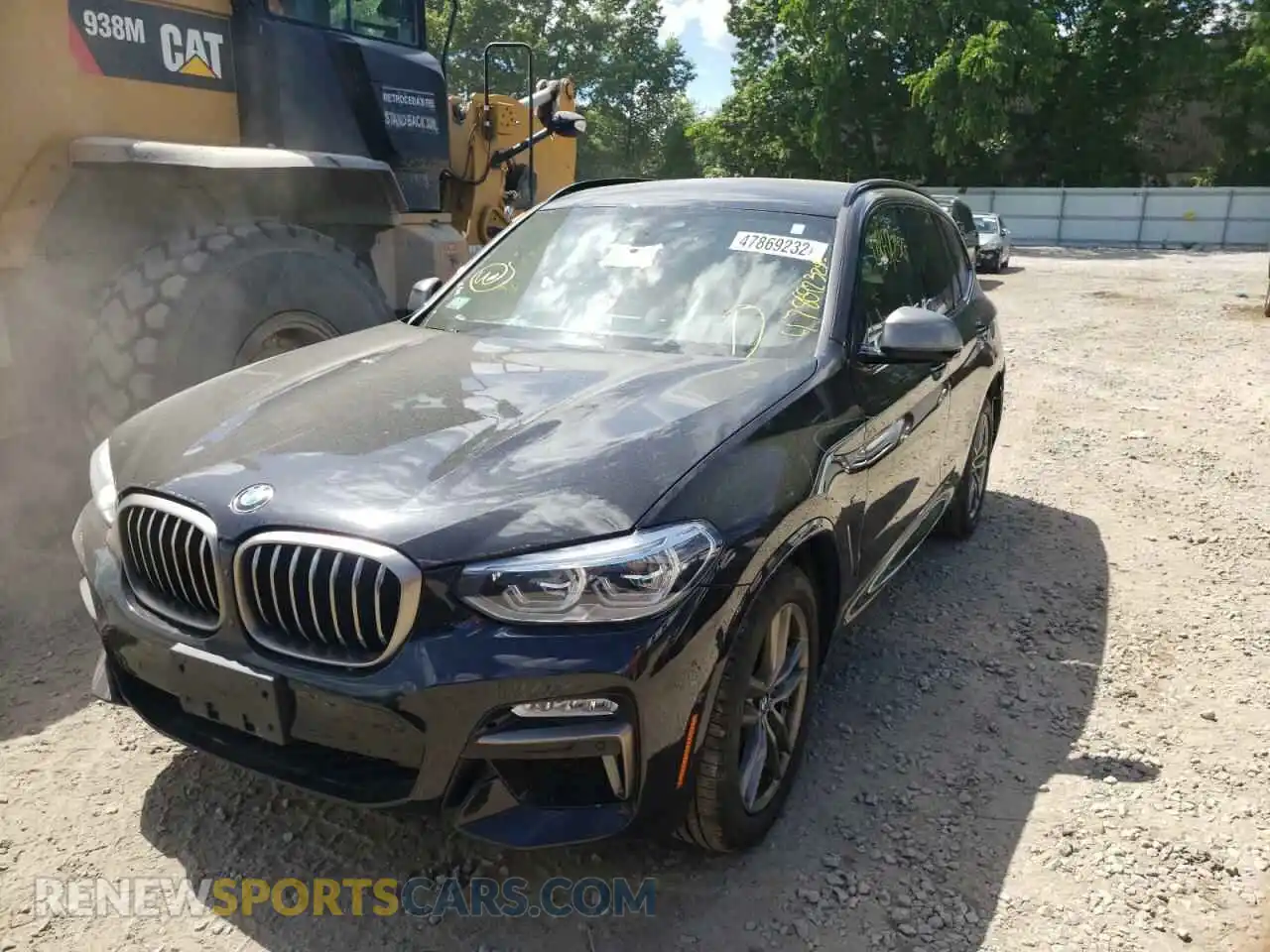 2 Photograph of a damaged car 5UXTS3C54K0Z03639 BMW X3 2019