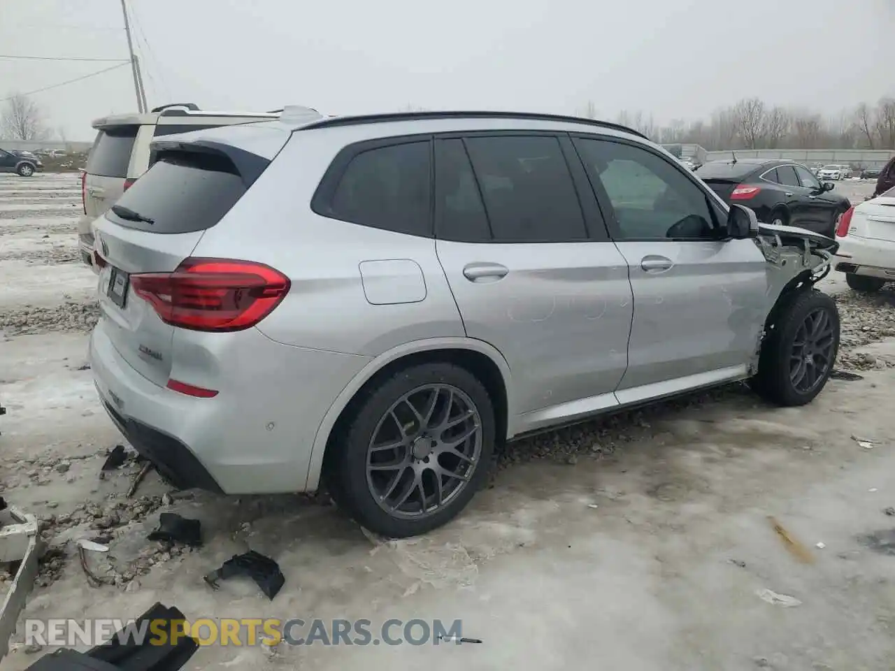 3 Photograph of a damaged car 5UXTS3C55KLR71964 BMW X3 2019