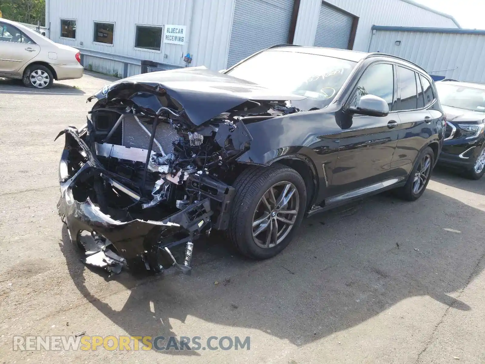2 Photograph of a damaged car 5UXTS3C56K0Z08860 BMW X3 2019