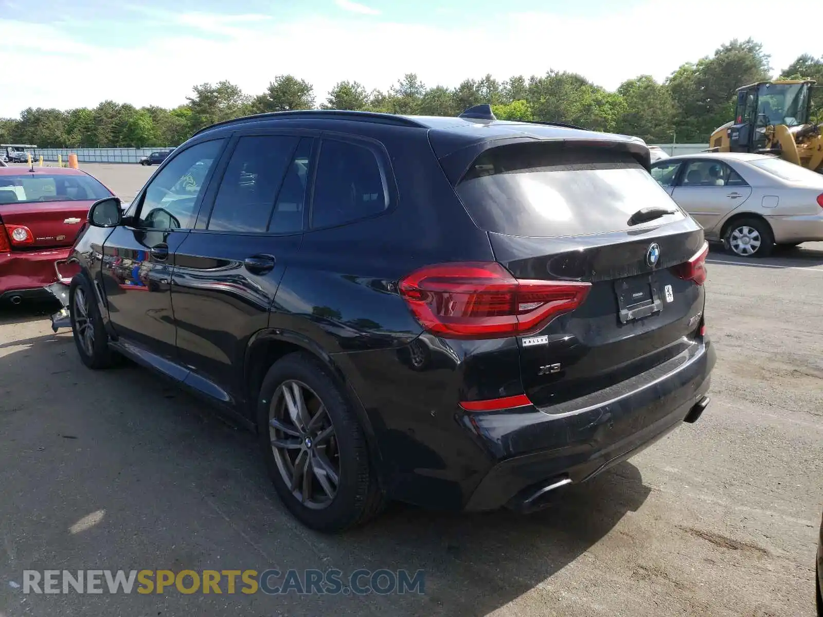 3 Photograph of a damaged car 5UXTS3C56K0Z08860 BMW X3 2019