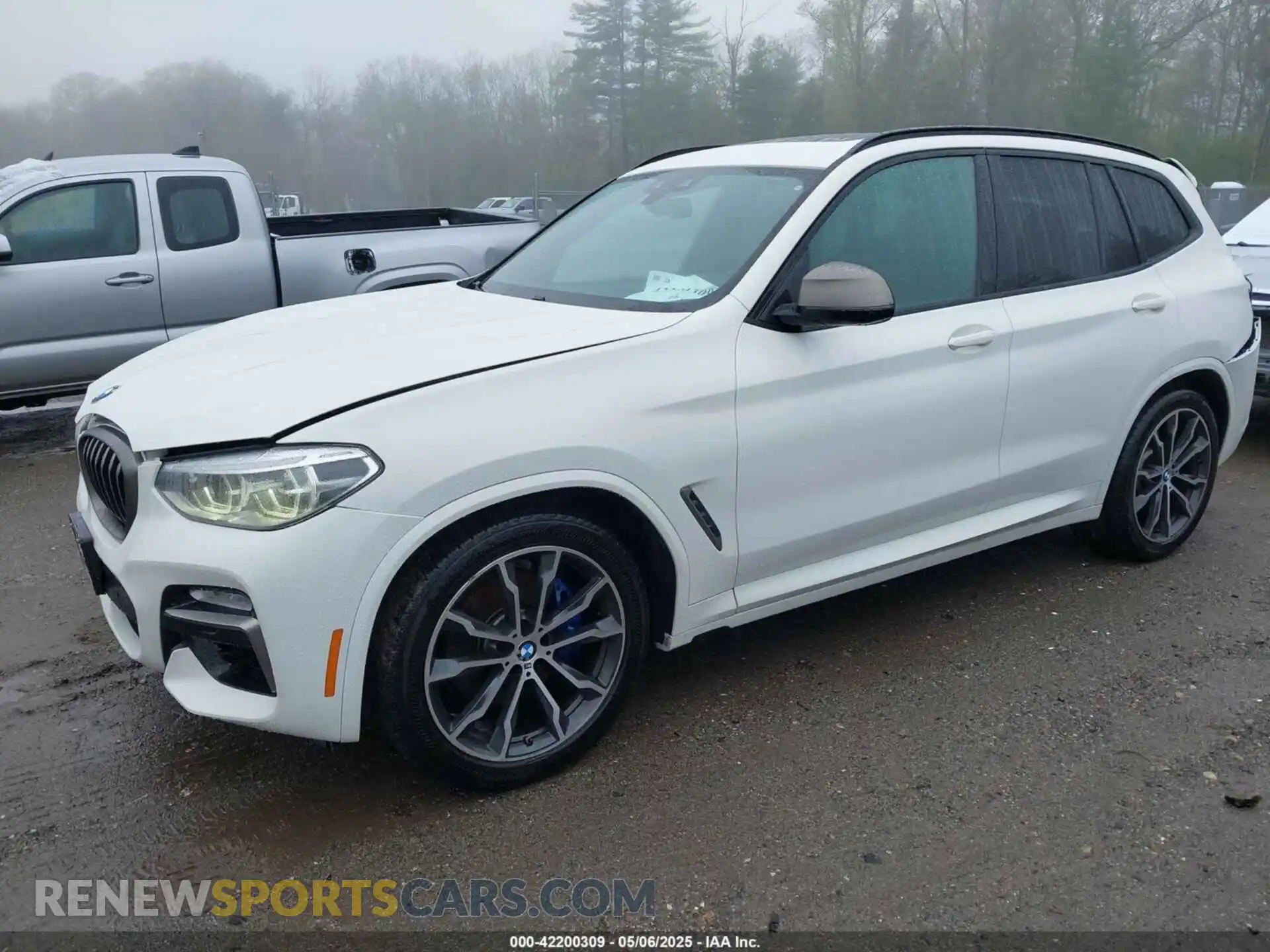 2 Photograph of a damaged car 5UXTS3C56K0Z10351 BMW X3 2019