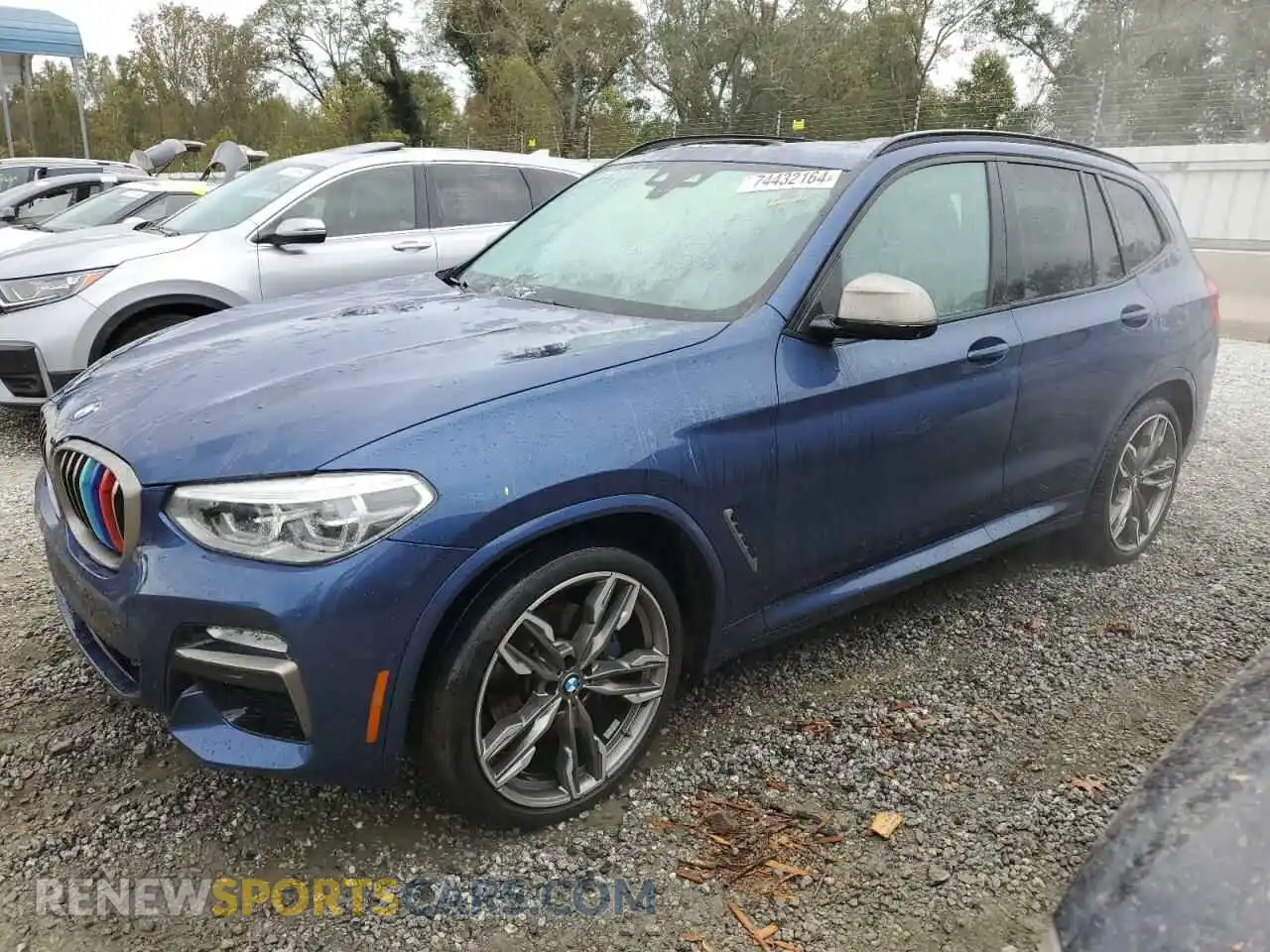1 Photograph of a damaged car 5UXTS3C57K0Z03201 BMW X3 2019