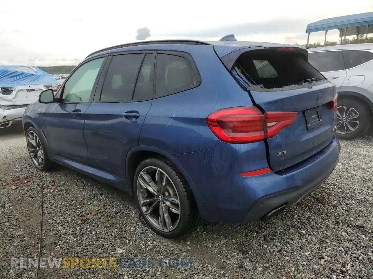 2 Photograph of a damaged car 5UXTS3C57K0Z03201 BMW X3 2019