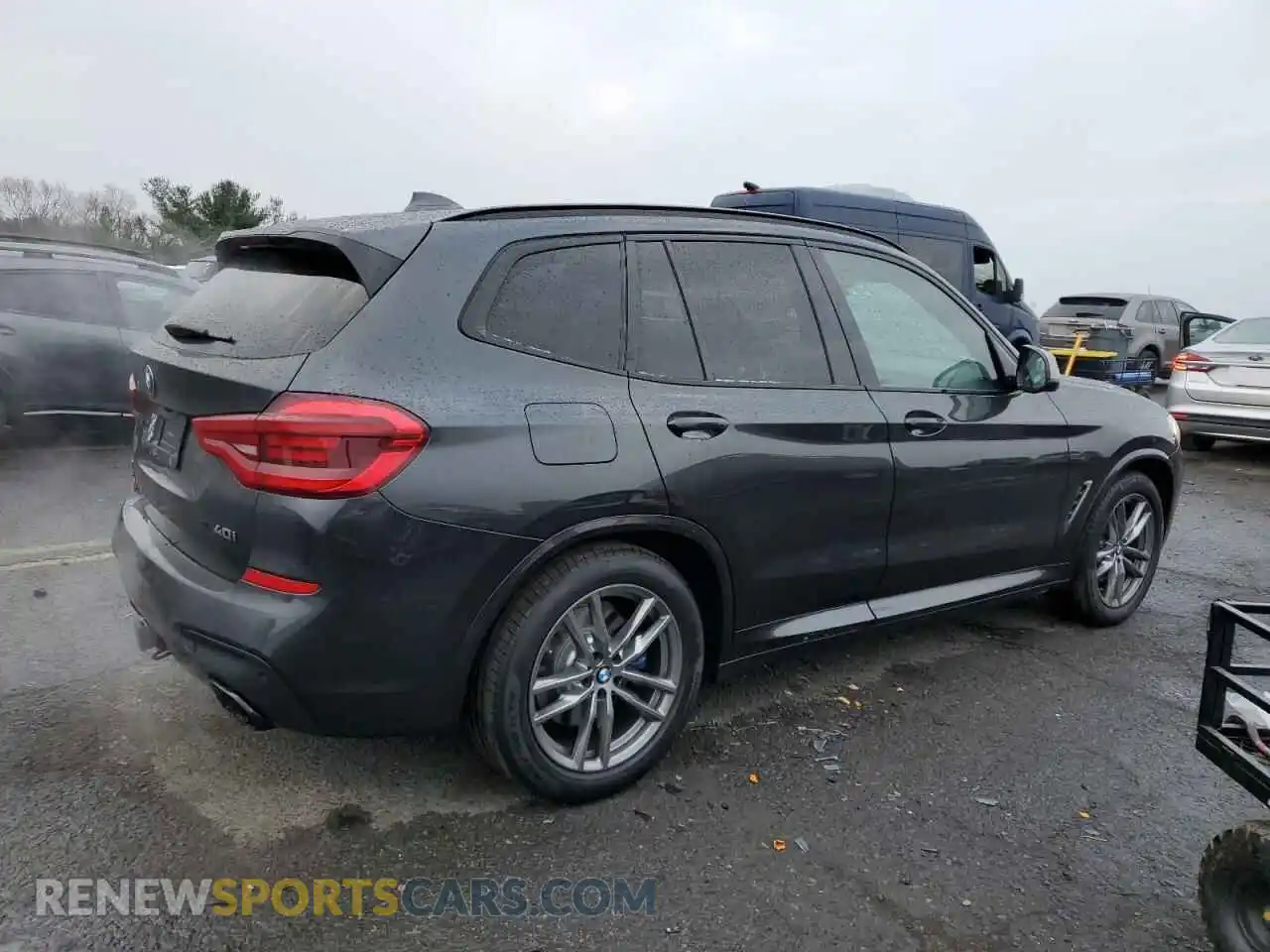 3 fotografías del automóvil dañado 5UXTS3C57K0Z08673 BMW X3 2019