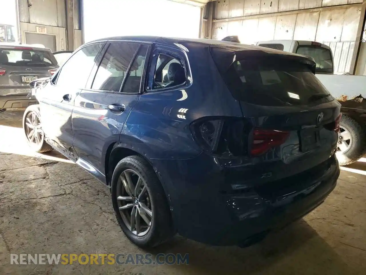 3 Photograph of a damaged car 5UXTS3C57K0Z10035 BMW X3 2019