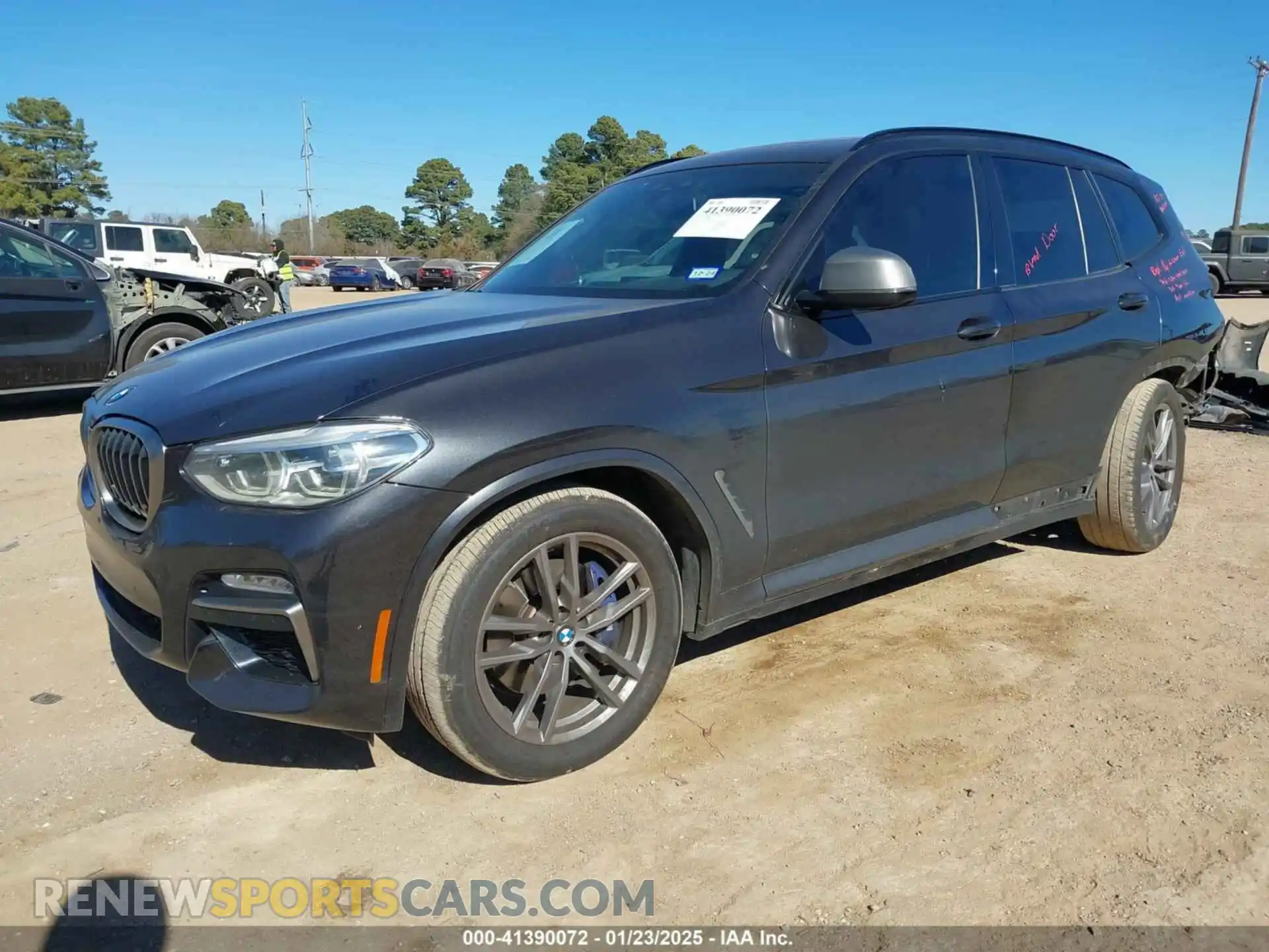 2 Photograph of a damaged car 5UXTS3C57KLR73084 BMW X3 2019