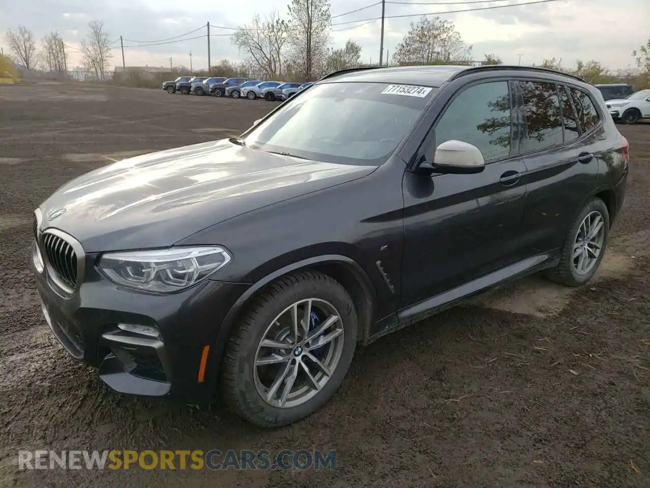 1 Photograph of a damaged car 5UXTS3C58K0Z04857 BMW X3 2019