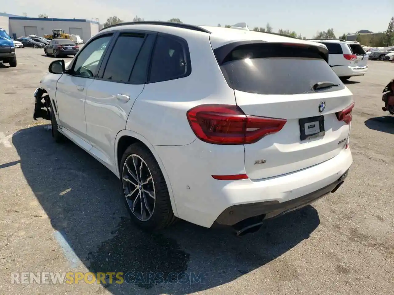 3 Photograph of a damaged car 5UXTS3C58K0Z05779 BMW X3 2019
