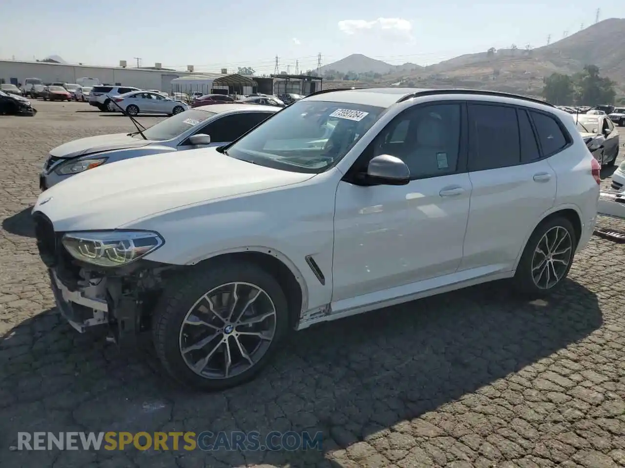 1 Photograph of a damaged car 5UXTS3C59K0Z03295 BMW X3 2019